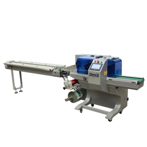 Máquina Empacadora Horizontal Automática <span class=keywords><strong>de</strong></span> Acero Inoxidable para Rellenar y Sellar Palillos <span class=keywords><strong>de</strong></span> Dientes Eléctricos y Gomitas en Bolsas <span class=keywords><strong>de</strong></span> <span class=keywords><strong>Película</strong></span> Plástica - Product Image 1