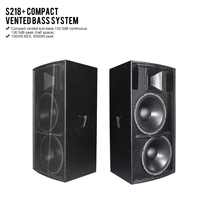 S218 prix d'usine professionnel 18 pouces karaoké scène DJ bar en bois SRX S218 haut-parleur passif haut-parleur grand système audio