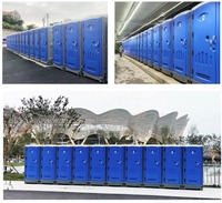 Vente en gros de toilettes publiques portables, WC et toilettes portables mobiles en plastique, solution de toilette portable