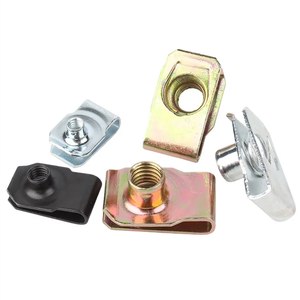 <span class=keywords><strong>Écrou</strong></span>s <span class=keywords><strong>à</strong></span> clipser en acier avec revêtement Dacromet, type U, profil bas, antidérapants, M4 M5 M6 M8 M10, fournis directement par l'usine - Product Image 5