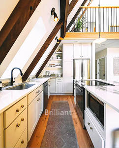 Cadre de type A petite maison préfabriquée modulaire Structure <span class=keywords><strong>en</strong></span> acier étanche Maison triangulaire <span class=keywords><strong>en</strong></span> bois pour appartements Resort - Product Image 6