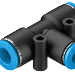 Reducing Pneumatic Quick <b>Connector</b> QST-8-6 (8mm to 6mm Hose <b>Adapter</b>) - Product Image 1