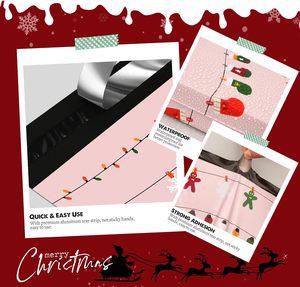 Bolsas de Envío Resistentes al Agua, Ecológicas, de Poliéster Duradero y Resistentes a Desgarros para Ropa, Luces de Navidad, Bolsas de Correo con Cierre Autoadhesivo Fuerte - Product Image 6