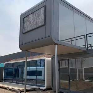 Maisonnette portable en acier à deux étages, structure en acier, maison capsule, maisons préfabriquées, petites maisons prêtes à être expédiées - Product Image 3