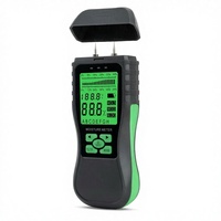 Humidimètre LCD à broche pour matériaux de construction, testeur d'humidité pour ciment, brique rouge, béton, bois