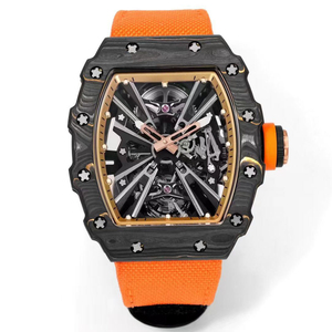 Reloj de Pulsera Mecánico Automático de Moda para Hombre, Deportivo, Resistente al Agua, con Caja de Fibra de Carbono y Correa de Tela - Product Image 3