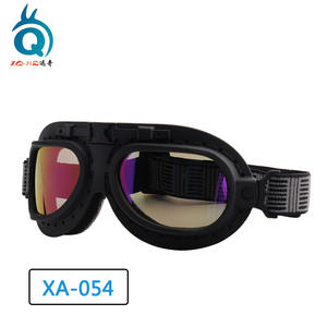 Lunettes de moto Xq-Hd Xa-054, monture en plastique, coussinets nasaux antidérapants réglables pour hommes, avec protection UV - Product Image 2