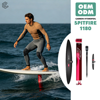 Axis Spitfire 1180 Foil Downwind équilibré pour la navigation en rivière et la planche à voile pour vagues petites/faibles, SUP Wind Foil, planche de surf pour sports nautiques