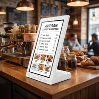 Dokunmatik Ekran 10" 14" 15" İnç NFC Tablet PC Android Pos/Restoran Siparişi/Kiosk Tablet L Şeklinde Tabletler