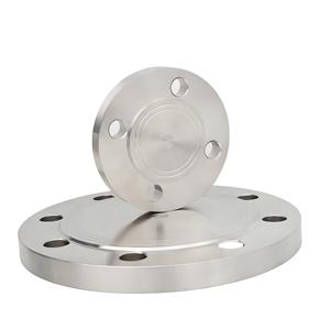 Brida de acero forjado de carbono y titanio de acero inoxidable personalizada, placa de brida ciega roscada de cuello de soldadura DN400 disponible - Product Image 2