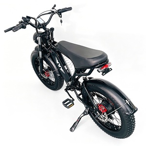 Vélo électrique tout-terrain Fatbike 20 pouces 48V20Ah pour adultes, moteur haute vitesse, frein à disque hydraulique, 7 vitesses, VTT électrique - Vente en gros usine - Product Image 1