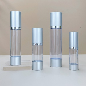 15ml 30ml 50ml 80ml 100ml Matte Silver Aluminum <b>Pump</b> Cosmetic Airless <b>Bottle</b> for Cosmetics - Product Image 5