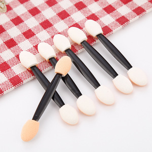 Pinceau à paupières, éponge médicale, bâton double face, applicateur de maquillage doux jetable pour les yeux, pour femmes - Product Image 2