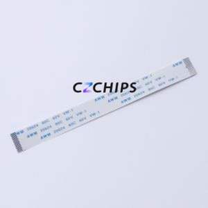 FC-0.5B-20P-100mm FFC Cable (Flexible Flat Cable) P=0.5mm Connector 20P 0.5mm 0.3mm Non-Inverting - Product Image 1