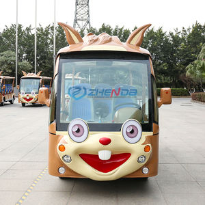 กระต่ายไฟฟ้ารูปการ์ตูนสุดสร้างสรรค์รถบัสเที่ยวชมสถานที่เพื่อรับนักท่องเที่ยวพร้อมไฟขับในเวลากลางคืน - Product Image 1