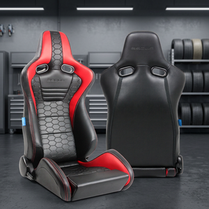 Trusted Choice SCCUS Customizable VIPER V320-PU Universal Fit PU Leather Sport <b>Car</b> Seats with Premium Finish - Product Image 1