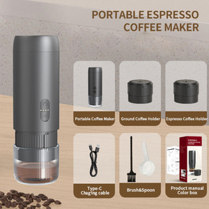 เครื่องชงกาแฟแคปซูลแบบพกพา 3 in 1 ใช้พลังงานจากพอร์ต Type C ขนาดเล็ก สำหรับใช้งานกลางแจ้ง กึ่งอัตโนมัติ พร้อมถังน้ำขนาด 90 มล. - Product Image 6