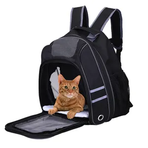 Factory Pet transport bag/ Manufacturer Dog transport bag/ Portable Small animal Backpack