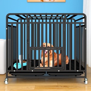 Ekstra besar (XXXL) anjing lipat peti mewah logam kandang hewan peliharaan rumah untuk anjing - Product Image 3