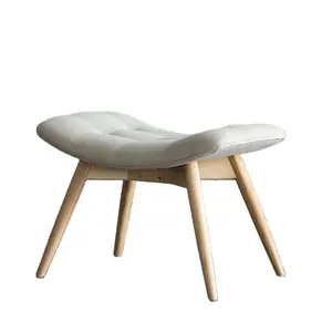 도매 침실 거실 의자 드레싱 테이블 단계 의자 단단한 나무 의자 현대 가구 패브릭 의자