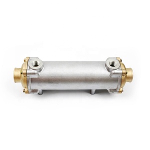 Radiator Pendingin Oli Transmisi Otomatis Mini Berkualitas Tinggi untuk Gear Box Wheel <span class=keywords><strong>Loader</strong></span> dengan Desain Pipa Berulir - Product Image 2