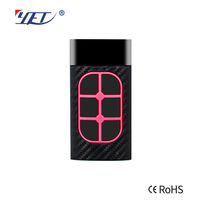 Télécommande universelle YET2153MKB, duplicateur de télécommandes, multifréquence, 6 boutons, ouvre-porte de garage, télécommande RF