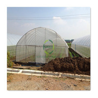 Mini serre pliable Portable professionnel grand tunnel agricole serre en tissu de revêtement Transparent pour une utilisation dans le jardin
