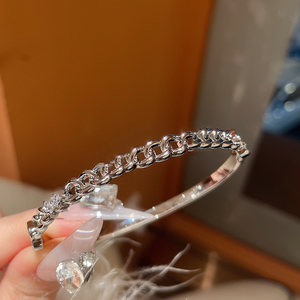 Xixi Không Thấm Nước 18K Mạ Vàng Phụ Nữ Vỏ Thép Không Gỉ Vòng Cổ Clover Mặt Dây Chuyền Bông Tai Chuỗi Vòng Đeo Thời Trang Bộ Đồ Trang Sức - Product Image 5