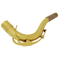 Saxophone Tenor Golden Curved Neck Brass Material Nozzle Diameter Sax Mouthpiece Accessories Tenor Saxophone Neck