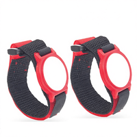 Bracelet en nylon RFID 13,56 MHz, étanche, résistant aux intempéries, bracelet réglable, étiquette NFC programmable, ABS, événements sportifs, concert, accès
