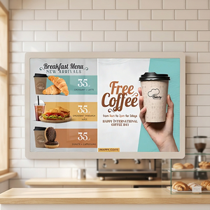 OEM Commercial 14 21.5 Inch Android Advertising Display Touch Screen Digital Signage for Retail Gym Restaurant - Product Image 1