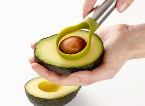 Outil de cuisine multifonctionnel en acier inoxydable 304 pour couper l'avocat, coupe-fruits dénoyauteur - Product Image 3
