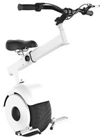Monociclo Eléctrico Plegable de Una Rueda, Monociclo Eléctrico con Neumático Ancho y Manillar, Scooter Eléctrico