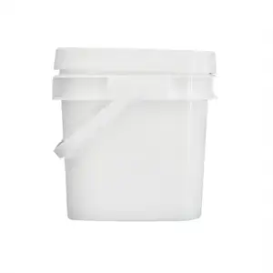 Manufacturers wholesale 5Lsquare plastic tubs Popcorn tubs Ice Cream tubs custom color 1 gallon