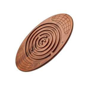 スカイホープ-A 子供用迷路付き木製バランスボード 携帯用エコフレンドリーフィットネス - Product Image 1