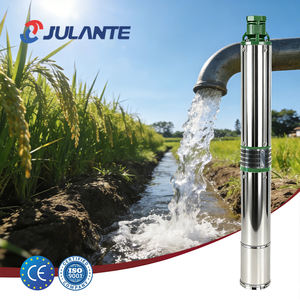 Pompes submersibles alimentées par un moteur de 2 CV en acier inoxydable Ss304, pompes submersibles pour puits profonds - Product Image 1