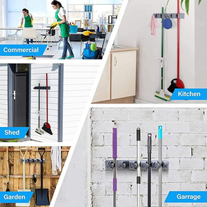 <span class=keywords><strong>Portascope</strong></span> da Parete, Organizzatore per Attrezzi da Giardino, Scaffale Multiuso per Casa, Lavanderia, Cucina, <span class=keywords><strong>Armadio</strong></span>, Capanno e Garage - Product Image 6