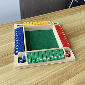 Wooden Number Flip Board Game 2 Players Educational Toy For Children Parent Child Family Fun Party Game - Product Image 4