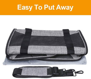 Toptan fabrika üreticisi taşınabilir havayolu Tote Pet seyahat Pet kedi köpek açık taşıyıcı taşıma çantası - Product Image 2