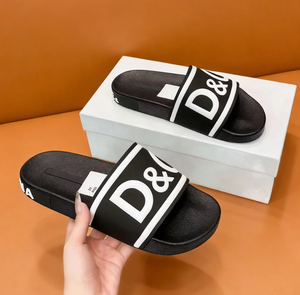 Sandalias de Playa Planas de Eva de Gran Tamaño y Alta Calidad, Sandalias de Verano para Hombre, Sandalias de Diseñador de Lujo para Exteriores, Sandalias de Marca Famosa - Product Image 1