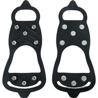 Crampons de glace antidérapants pour sports d'hiver et sports de plein air Crampon de neige de montagne 5/8/10 dents Équipement de marche pour la neige