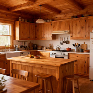 Cabane en bois préfabriquée avec toit rouge, <span class=keywords><strong>maison</strong></span> en bois avec véranda, <span class=keywords><strong>maison</strong></span> de vacances 2 chambres - Product Image 4