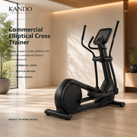 Bicicleta Elíptica Magnética Comercial para Gimnasios, Hoteles, Zonas de Cardio en Apartamentos y Proyectos de Gimnasios Comerciales