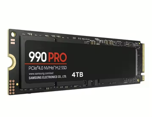 990 PRO SSD 4TB NVMe M.2 2280 PCIe 4.0 Hard Drive Solid State Console for Laptop/PC/Game 990 PRO SSD 4TB With Heatsink - Product Image 1