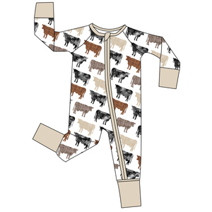 Mono de una pieza con cremallera para bebés y niños pequeños, estilo <span class=keywords><strong>vaquero</strong></span> occidental, para recién nacidos, venta al por mayor - Product Image 4