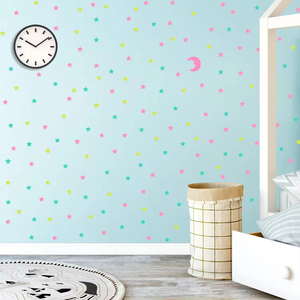 Rimovibile colorato crescere bambini fiocco di neve decorazione <span class=keywords><strong>da</strong></span> <span class=keywords><strong>parete</strong></span> fluorescente in plastica incandescente fiocchi di neve <span class=keywords><strong>natale</strong></span> <span class=keywords><strong>adesivi</strong></span> <span class=keywords><strong>da</strong></span> <span class=keywords><strong>parete</strong></span> decalcomania - Product Image 1