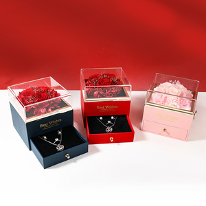 <span class=keywords><strong>Boîte</strong></span> <span class=keywords><strong>à</strong></span> <span class=keywords><strong>bijoux</strong></span> de musique romantique de luxe <span class=keywords><strong>boîte</strong></span> <span class=keywords><strong>à</strong></span> bagues de proposition <span class=keywords><strong>boîte</strong></span>-cadeau de musique de fleur éternelle - Product Image 2