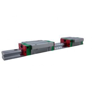 EBM HGR30 Riel Guía Lineal CNC de Acero Cromado de Alta Precisión y Bajo Precio con Bloque de Flanque Cuadrado Negro Verde-Rojo y Rodamiento de Motor - Product Image 1