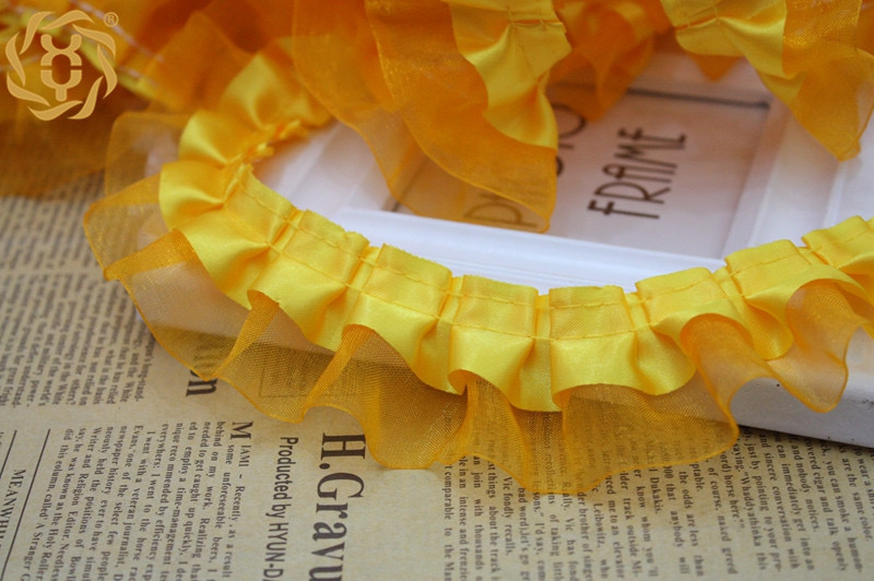Jaune Doré Clair-4cm-40m/Paquet (MOQ : 40m)
