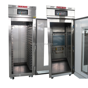 Armoire de levage de pâte industrielle robuste à porte simple latérale, 36 plateaux, 220V 2.3kW, pour <span class=keywords><strong>boulangerie</strong></span>, cuisson du pain et <span class=keywords><strong>formation</strong></span> en pâtisserie - Product Image 5